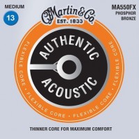 Фото - Струны Martin Authentic Acoustic Flexible Core 92/8 Phosphor Bronze 13-56 