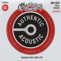 Фото - Струны Martin Authentic Acoustic Lifespan 2.0 Bronze 12-54 