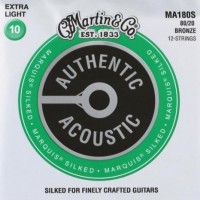 Фото - Струны Martin Authentic Acoustic Marquis Silked Bronze 12-String 10-47 