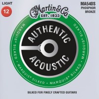 Фото - Струны Martin Authentic Acoustic Marquis Silked Phosphor Bronze 12-54 