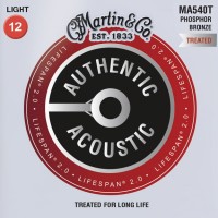 Фото - Струны Martin Authentic Acoustic Lifespan 2.0 Phosphor Bronze 12-54 