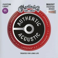 Фото - Струны Martin Authentic Acoustic Lifespan 2.0 Phosphor Bronze 11-52 