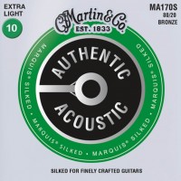 Фото - Струны Martin Authentic Acoustic Marquis Silked Bronze 10-47 