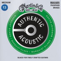 Фото - Струны Martin Authentic Acoustic Marquis Silked Phosphor Bronze 13-56 