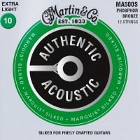 Фото - Струны Martin Authentic Acoustic Marquis Silked Phosphor Bronze 12-String 10-47 