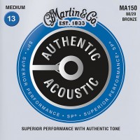 Фото - Струны Martin Authentic Acoustic SP Bronze 13-56 