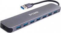 Картридер / USB-хаб D-Link DUB-1370 