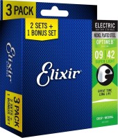 Фото - Струны Elixir Electric Optiweb Super Light 9-42 (3-Pack) 