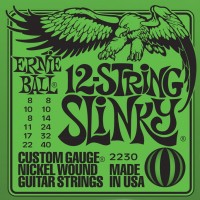 Фото - Струны Ernie Ball Slinky Nickel Wound 12-String 8-40 