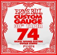 Фото - Струны Ernie Ball Single Nickel Wound 74 XL 