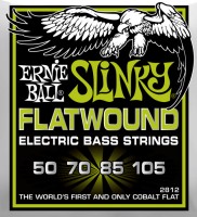 Фото - Струны Ernie Ball Slinky Flatwound Bass 50-105 