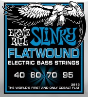 Фото - Струны Ernie Ball Slinky Flatwound Bass 40-95 