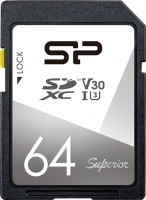 Фото - Карта памяти Silicon Power Superior SDXC UHS-I U3 V30 64 ГБ