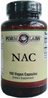 Фото - Аминокислоты Form Labs NAC 500 mg 100 cap 