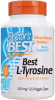 Фото - Аминокислоты Doctors Best L-Tyrosine 500 mg 120 cap 