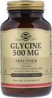 Фото - Аминокислоты SOLGAR Glycine 500 mg 100 cap 