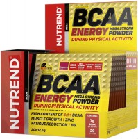 Фото - Аминокислоты Nutrend BCAA Energy Mega Strong Powder 20x12.5 g 