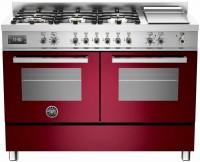 Фото - Плита Bertazzoni PRO1206 GMFEDVIT бордовый