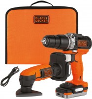 Фото - Набор электроинструмента Black&Decker BDCK121S1S 