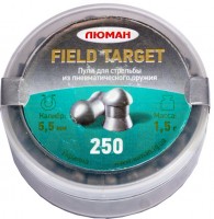 Фото - Пули и патроны Luman Field Target 5.5 mm 1.5 g 250 pcs 