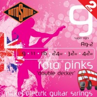 Фото - Струны Rotosound Roto Pinks Double Decker 9-42 