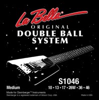 Фото - Струны La Bella Double Ball Steinberger 10-46 