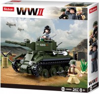 Фото - Конструктор Sluban Allied Cavalry Tank M38-B0686 
