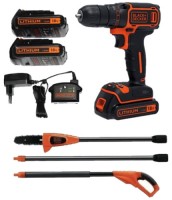 Фото - Набор электроинструмента Black&Decker BDCDC18B + LPP120B