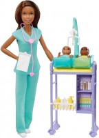 Фото - Кукла Barbie Baby Doctor Playset GKH24 