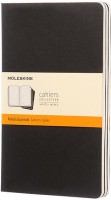 Фото - Блокнот Moleskine Set of 3 Ruled Cahier Journals Large Black 