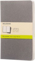 Фото - Блокнот Moleskine Set of 3 Plain Cahier Journals Large Grey