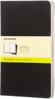 Фото - Блокнот Moleskine Set of 3 Plain Cahier Journals Large Black