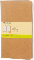 Фото - Блокнот Moleskine Set of 3 Plain Cahier Journals Large Beige 