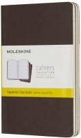 Фото - Блокнот Moleskine Set of 3 Squared Cahier Journals Pocket Dark Brown 