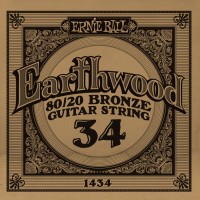 Фото - Струны Ernie Ball Single 80/20 Bronze 34 