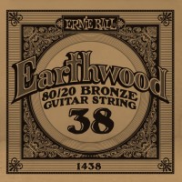 Фото - Струны Ernie Ball Single 80/20 Bronze 38 