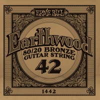 Фото - Струны Ernie Ball Single 80/20 Bronze 42