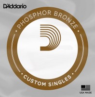 Фото - Струны DAddario Phosphor Bronze Single 22 