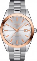 Фото - Наручные часы TISSOT Gentleman Powermatic 80 Silicium Solid 18k Gold Bezel T927.407.41.031.00 