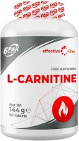 Фото - Сжигатель жира 6Pak Nutrition L-Carnitine 90 tab 90 шт