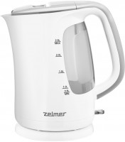 Фото - Электрочайник Zelmer ZCK7614 2200 Вт 2.5 л  белый