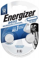 Фото - Аккумулятор / батарейка Energizer Ultimate 2xCR2032 