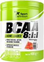 Фото - Аминокислоты Sport Definition BCAA Leucine Loaded 8-1-1 400 g 