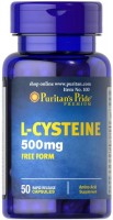 Фото - Аминокислоты Puritans Pride L-Cysteine 500 mg 50 cap 