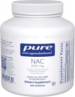 Фото - Аминокислоты Pure Encapsulations NAC 900 mg 120 cap 