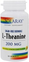 Фото - Аминокислоты Solaray L-Theanine 200 mg 45 cap 