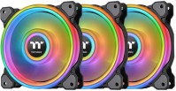 Фото - Система охлаждения Thermaltake Riing Quad 12 RGB Radiator Black (3-Fan Pack) 