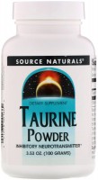 Фото - Аминокислоты Source Naturals Taurine Powder 100 g 