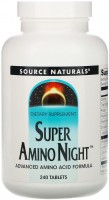 Фото - Аминокислоты Source Naturals Super Amino Night 60 cap 