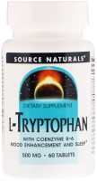 Фото - Аминокислоты Source Naturals L-Tryptophan with Vitamin B-6 60 tab 